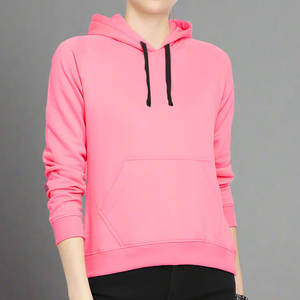 Sweat-shirts et hoodies pour femmes avec impression personnalisée du logo, 100% coton, coupe oversize, pull-over, hoodies épais pour femmes - Product Image 3