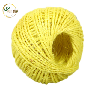 Cordon en macramé en jute décoratif – Corde en fibre naturelle écologique pour projets de bricolage, suspensions murales et artisanat - Product Image 2