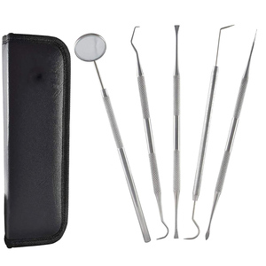 Mejor Precio SAAR GLOBAL SURGICAL INSTRUMENTS Kit de Examen Dental 5 Piezas, Kit de Instrumentos de Cuidado Bucal, Juego de Raspador, Sonda y Limpiador Dental - Product Image 2