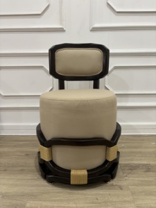 Custom Handmade Modern Teak Wood <b>Stool</b> and Ottoman for Home Hotel Villa Use - Product Image 1