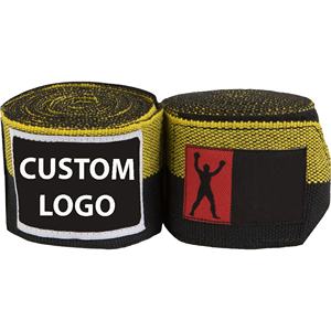 Bandages de boxe personnalisables en nylon, doux et respirants - Fabrication OEM à bas prix - Product Image 1