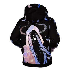 Unisex Custom Logo Full Zip up <b>Hoodie</b> with Sublimation Colorful Zipper Hooded Collar Winter Solid Pattern for Men Women Kids - Product Image 2