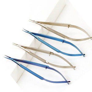Portaagujas de Titanio BAFA BSI-ET-364 y Pinzas Oftálmicas/Dentales con Agarre Ergonómico y 13 Posiciones de Mandíbula - Product Image 5