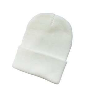 หมวกถักนิตติ้งยูนิเซ็กส์, หมวกขนสัตว์ผสม100% ฤดูใบไม้ร่วงฤดูหนาวหมวกบีนนี่สำหรับชายและหญิง-สำหรับชายหาดและการเดินทาง - Product Image 1