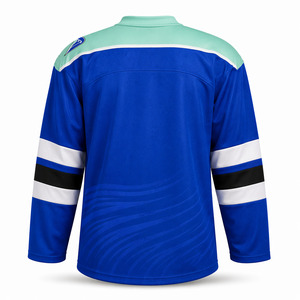 Wholesale Sublimated Pro Ice Hockey Shirt Custom Dravelle Style Teamwear Premium OEM Performance Jersey - Product Image 3