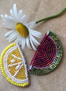 Handmade Vintage Boho Beaded Bag Charm Keychain Premium Quality Decorative Beadwork Brass Metal Collectible Art RR ENTERPRISES - Product Image 5