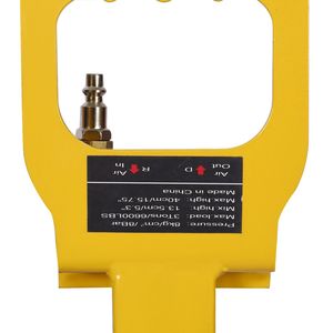 Martinetto Pneumatico a Tre Sacche 3T con Capacità di Sollevamento di 6600 libbre, 16 Pollici, Facilmente Pieghevole, per Terreni Difficili, Colore Giallo, per Auto - Product Image 2