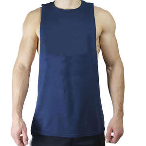 Camisetas sin mangas personalizadas para hombre, de algodón, estilo culturismo, tipo stringer, en oferta. - Product Image 4