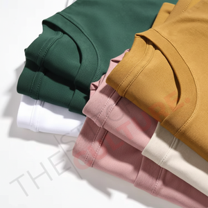 เสื้อยืดโอเวอร์ไซส์คุณภาพสูง 280 GSM ผ้าฝ้าย 100% เนื้อหนา หรูหรา ไม่มีลาย ยูนิเซ็กส์ - Product Image 5