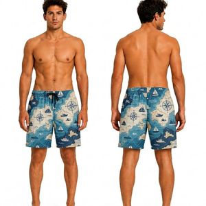 Pantalones Cortos Deportivos para Hombre con Estampado Psicodélico Arcoíris, Tela Premium, Absorben la Humedad, Ligeros, de Secado Rápido, Ideales para Playa y Surf - Product Image 2