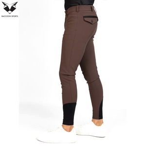 Pantalones de Montar Ajustados y Elásticos para Competición, Pantalones de Equitación Duraderos para Entrenamiento en Establos, Producto de la Mejor Calidad, Pantalones de Montar para Hombre - Product Image 4