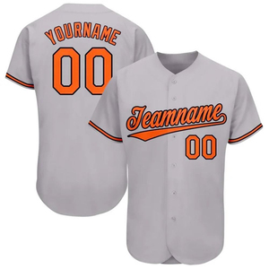 Wholesale High Quality Digital Print Baseball Jersey Uniform Sets Customized Color & Logo Breathable Unisex Adult Sports Jerseys - Product Image 5