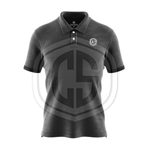 Camisetas Polo Casuales para Hombre, Venta Caliente, Diseño de Sublimación con Logotipo Personalizado, Camisetas Polo Transpirables para Golfistas, de Algodón, Tallas Grandes - Product Image 4