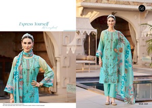 Ensemble Salwar Kameez en pur coton pour femmes, prêt-à-porter, imprimé, entièrement cousu, style pakistanais, vêtements d'été - Product Image 6