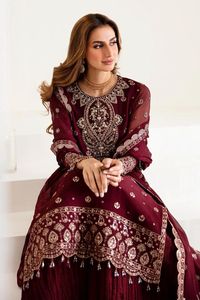 Magnifiques tenues de fête, costumes 3 pièces, robes de soirée, style pakistanais traditionnel, taille personnalisée, choix de couleur - Product Image 6