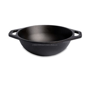 Nuevo Diseño 2026, Kadai de Hierro Fundido de 8 Pulgadas, Mejor Precio en Línea en India - Product Image 1