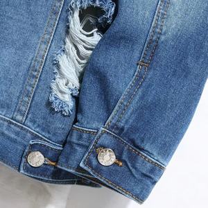 เสื้อแจ็คเก็ตยีนส์ถักคุณภาพสูง ทนทาน เรียบง่าย สวมใส่สบายในฤดูหนาว ระบายอากาศได้ดี แห้งเร็ว สำหรับทุกเพศทุกวัย ผลิตจากผ้าฝ้าย 100% ทรงปกติ PLAYER - Product Image 2