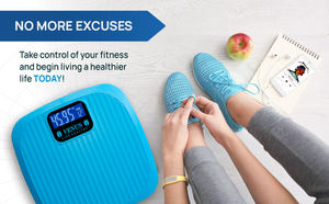 Báscula Digital de Esquina para Baño, Nueva, Gran Tamaño, Capacidad de 180 kg, Plataforma Antideslizante de ABS, Funciona con Batería, Portátil - Product Image 5