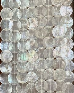 เปลือกหอยเป๋าฮื้อขัดเงาแบบดิบ รูปทรงธรรมชาติ วัสดุงานฝีมือพื้นบ้าน สำหรับตกแต่งบ้าน DIY - Product Image 4