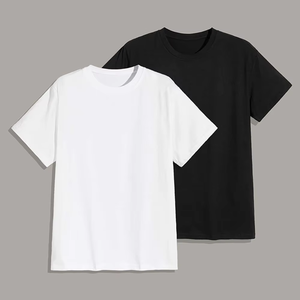 เสื้อยืดคอกลมผู้ชายแบบสั่งทำพิเศษ เนื้อผ้านุ่ม ระบายอากาศได้ดี พิมพ์ลายซิลค์สกรีน รับผลิตแบบ OEM เสื้อลำลองคุณภาพสูง จำหน่ายจำนวนมาก - Product Image 1