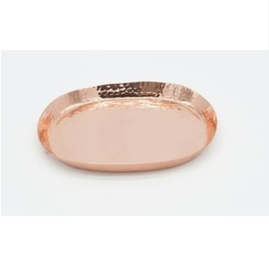 Bandeja Decorativa de Metal Hecha a Mano para Servir Frutos Secos, Decoración de Mesa para el Hogar y Hoteles, Vajilla para Catering - Product Image 5