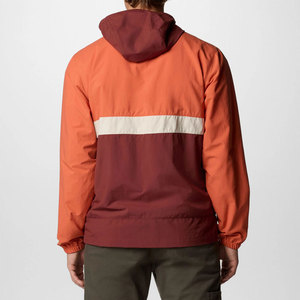 Veste coupe-vent colorée tendance pour homme, légère, résistante à l'eau, veste décontractée pour l'extérieur, logo personnalisé, vente en gros - Product Image 4