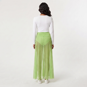 Women's Sheer Mesh <b>Long</b> <b>Skirt</b> See Through High Waist Maxi <b>Long</b> <b>Skirts</b> High Quality Beach Wear <b>Summer</b> See Through <b>Skirts</b> Womens - Product Image 5