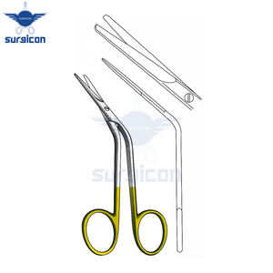 กรรไกรผ่าตัด Fomon ขนาด 15 ซม. / 6 นิ้ว พร้อมใบมีดทังสเตนคาร์ไบด์ TC GOLD เพื่อการตัดที่แม่นยำและเชื่อถือได้ - Product Image 2