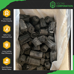 High Fixed Carbon Machine-Made Sawdust Briquette Charcoal – 100% Tropical Mixed Wood Sawdust Charcoal for <b>BBQ</b> & Grilling - Product Image 4