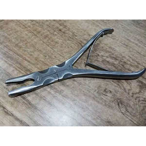 Rongeur à os professionnel en acier inoxydable à double action, outil chirurgical dentaire orthopédique maxillo-facial pour la coupe des os par MI - Product Image 6