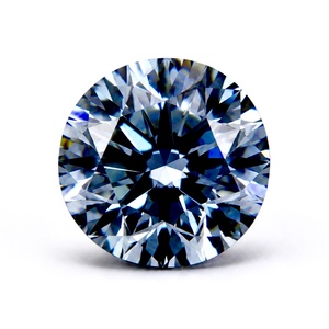 Pierre précieuse en moissanite violette de 10 mm, taille brillant ronde, non montée |   Pierre de Moissanite Ronde Violette Premium pour la Fabrication de Bijoux |   Vente en gros - Product Image 3