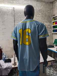 Camisa de Béisbol de Primera Calidad con Botones, Marca Privada con Diseño Personalizado por Sublimación, Transpirable y Duradera, Precio Económico, Gran Venta - Product Image 6