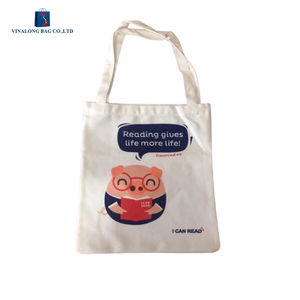 Durable Cotton Tote <b>Bag</b> Custom Logo <b>Reusable</b> Eco Friendly Shopping <b>Bag</b> for Grocery and Market Shopping Use - Product Image 2
