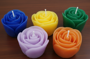 Velas aromáticas con forma de rosa para el Día de San Valentín, decorativas para bodas, decoración del hogar y regalos. - Product Image 2
