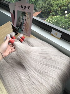 Extensiones de cabello Virgen no Remy a granel de Vietnam Origen Textura recta Estilo de lujo Mejor precio al por mayor - Product Image 5