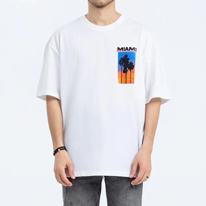 เสื้อยืดพิมพ์ลายผู้ชาย แขนสั้น ระบายอากาศได้ดี ไซส์ใหญ่ ผลิตในปากีสถาน สไตล์ไฮสตรีท รุ่นใหม่ล่าสุด เสื้อฤดูร้อน - Product Image 3