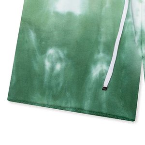 Pantalones Cortos Tie Dye para Hombre con Logotipo Personalizado, Casuales, de Verano, Estilo Urbano, Transpirables, Mezcla de Algodón, con Cordón Ajustable, para Playa y Gimnasio - Product Image 6