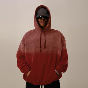 Sudaderas con Efecto Ácido para Invierno, Sudaderas con Efecto Ácido de Color Sólido, Ropa de Moda, Sudaderas con Efecto Ácido - Product Image 4