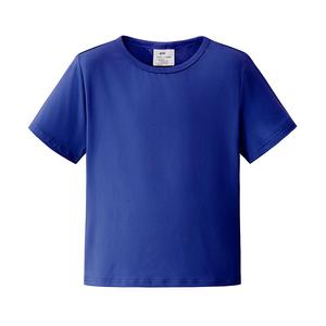 Camiseta de Manga Corta para Hombre, Cuello Redondo, Negra, Corte Regular, 100% Algodón, Lisa, Informal, Tejido de Punto, Transpirable, Color Sólido - Product Image 4