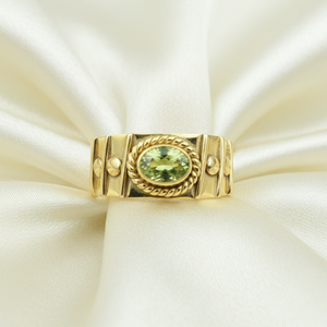 925 Sterling Silver Peridot <b>Ring</b> Vintage Handmade Boho Green Gemstone <b>Ring</b> Men Women <b>Statement</b> Jewelry Gold Plated Jewellers - Product Image 2
