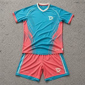 Uniforme de Fútbol Premium para Hombre, Sublimado Personalizado, Conjunto Deportivo de Futsal Transpirable, Camiseta y Pantalones Cortos de Fútbol, Ropa de Equipo - Product Image 1