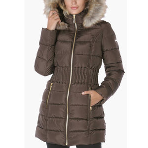 Abrigos casuales acolchados extra largos de plumón y algodón para invierno, abrigos acolchados para mujer con mangas largas en oferta. - Product Image 1
