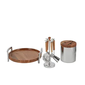 Elegant Handmade Aluminium Beverage Bucket Premium <b>Mirror</b> Polish Finish Modern Design <b>Tabletop</b> Luxury Event Decor Hospitality - Product Image 2