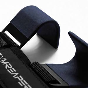 Crochets de musculation pour haltères, sangles de maintien pour entraînement de musculation, support de poignet, crochets d'haltères pour powerlifting, poignées épaisses - Product Image 2