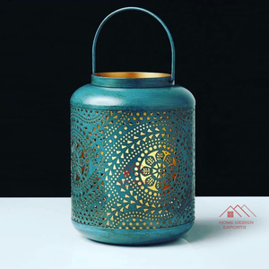 Rustic enamel Finished Moroccan Candle <b>Lantern</b> <b>Hurricane</b> Handmade Metal Candle Holder <b>Hurricane</b> <b>lantern</b> - Product Image 1