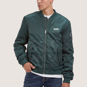 เสื้อแจ็คเก็ตลำลองผู้ชาย ดีไซน์ทรงบอมเบอร์ น้ำหนักเบา สวมใส่สบาย เหมาะสำหรับใช้ในชีวิตประจำวันและแฟชั่นตามฤดูกาล - Product Image 2