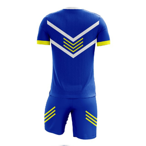 Ensemble de tenue de football pour hommes, maillot et short respirants et à séchage rapide pour l'entraînement et les matchs de football - Product Image 3