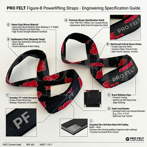 Sangles de musculation multi-usages en nylon personnalisées pour la musculation, les soulevés de terre et l'entraînement en salle de sport - Product Image 2