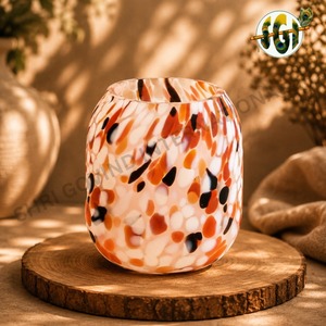 Pot de fleurs en verre élégant pour la décoration de la maison et du bureau - Product Image 5