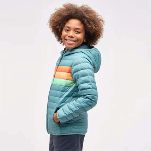 <b>Kids</b> Shiny Puff Down <b>Coat</b> Padded Custom Logo <b>Winter</b> Front Customizable Puffer Jacket High Quality Custom Brand OEM Design - Product Image 2